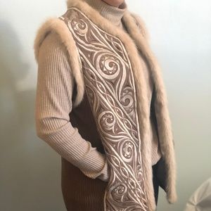 Bob Mackie Vest with Embroidery